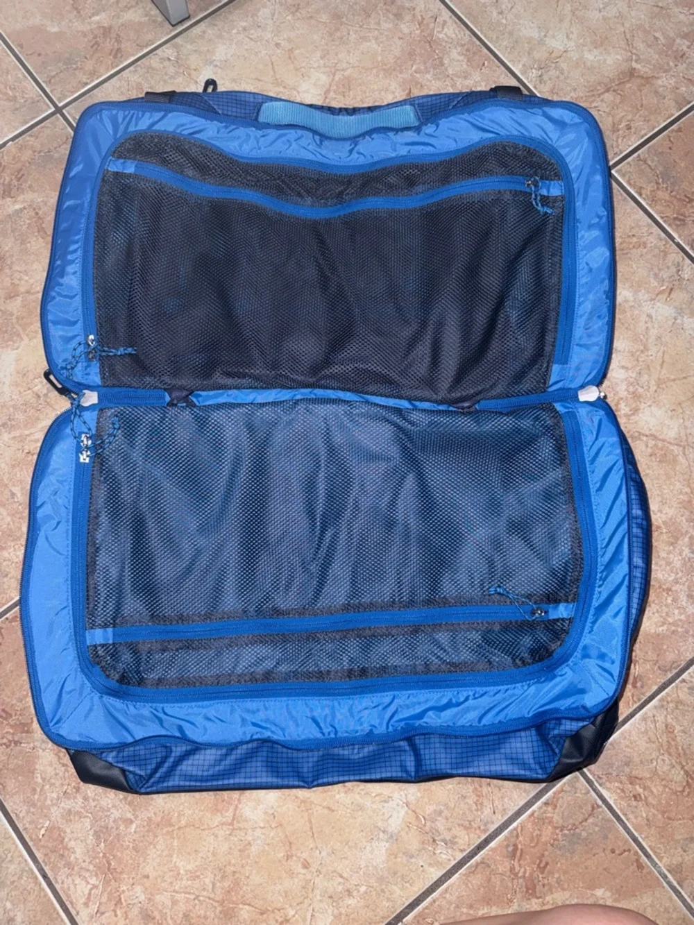Osprey Transporter 44L Squffle Bag Flue Flame - Lightweight Travel Carry-On NWT
